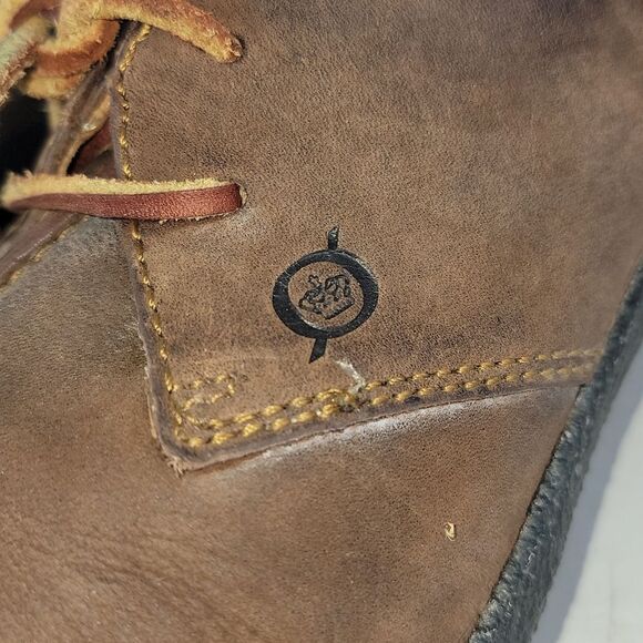 Born Sahara Brown Nubuck Leather Women's Shoes - Picture 16 of 16